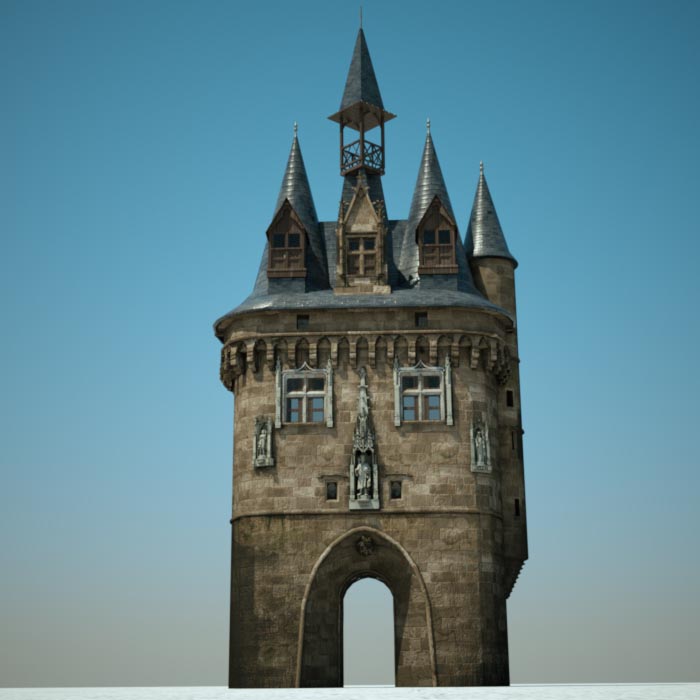 porte19 porte19 Modélisation 3d : la porte Cailhau
