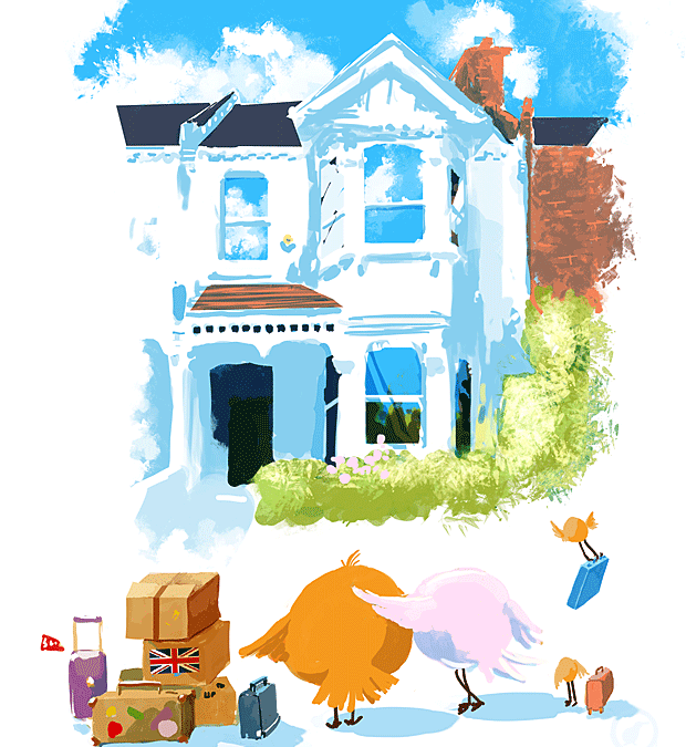 Work in progress : Illustrations pour faire part #1