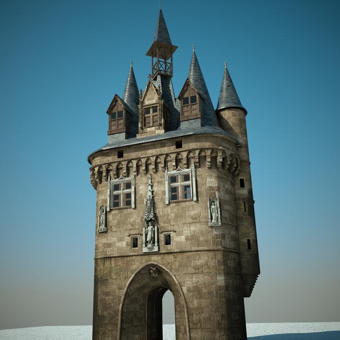 Porte cailhau 3d Porte cailhau 3d