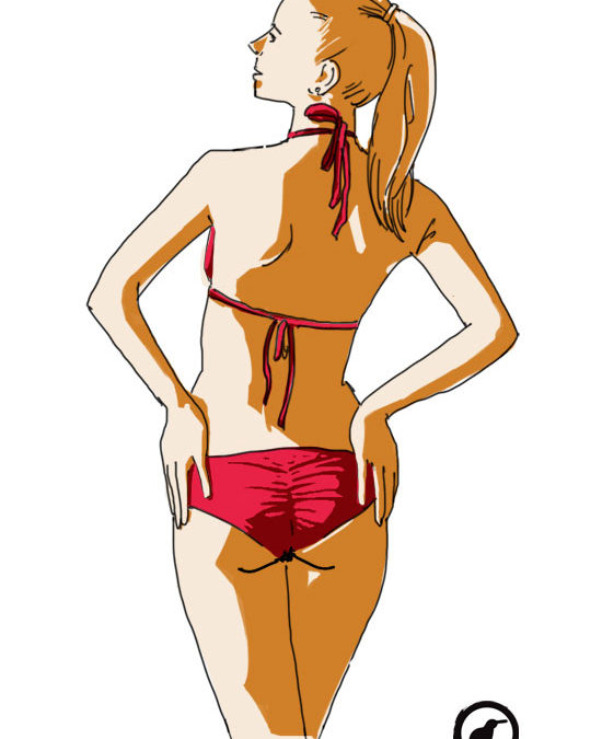 Illustration : lingerie et maillots de bain