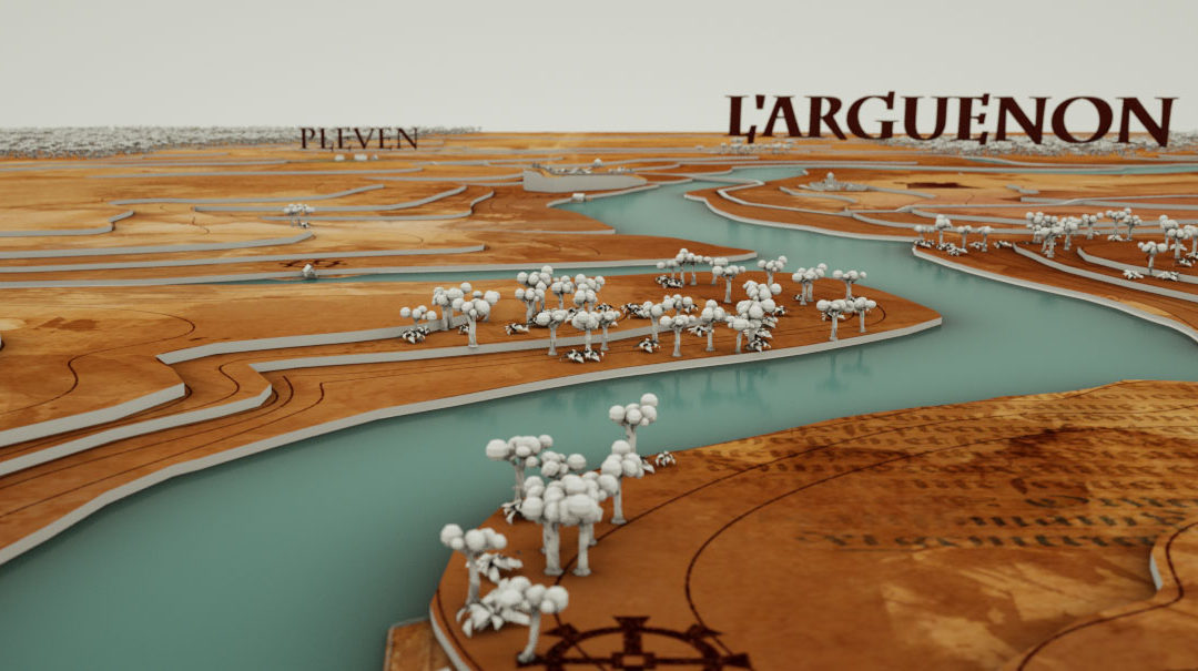 Restitution 3d historique : la Hunaudaye (sneak peek)