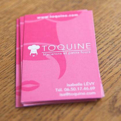 Logo et cartes de visite : Toquine
