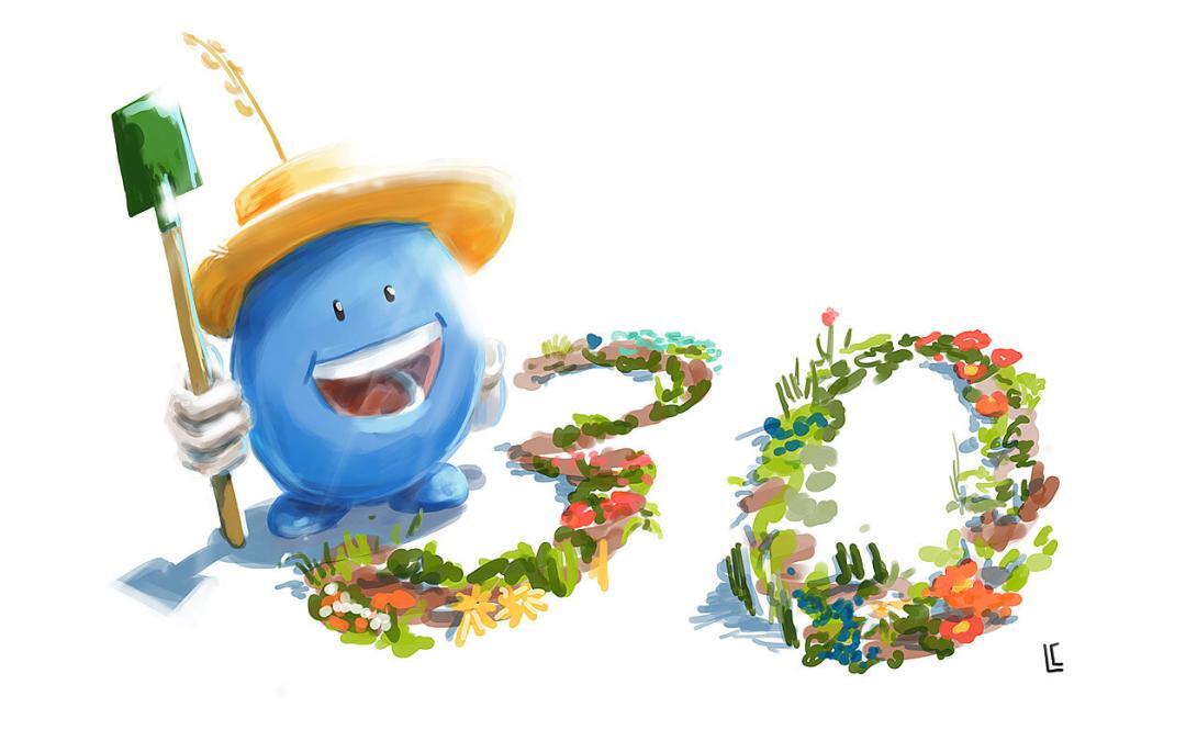 Illustration anniversaire Biocoop