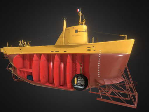 Assets 3D pour l’institut Océanographique de Monaco